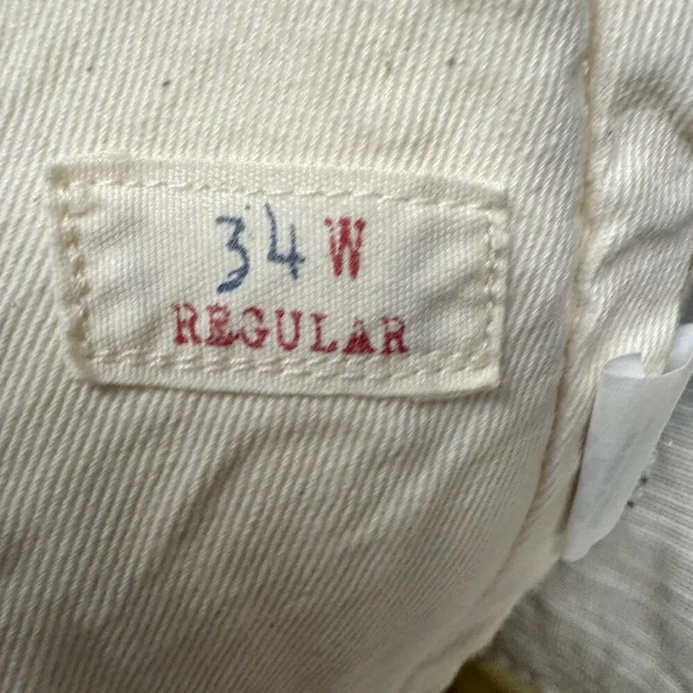 J Crew Shorts Broken In Regular‎ Fit Chino Coastal Yellow Mens 34 (34x9 ACTUAL)